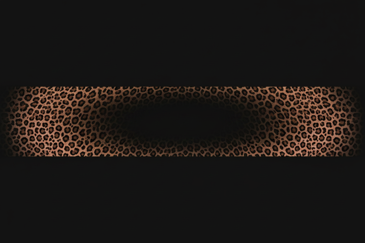 Faded Leopard Gradient Background